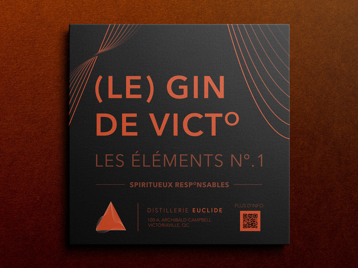 Affiche pour la Distillerie Euclide